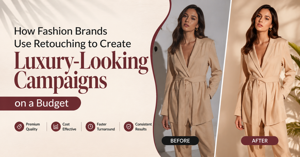 How Fashion Brands Use Retouching to Create Luxury-Looking Campaigns on a Budget  - Cover Image